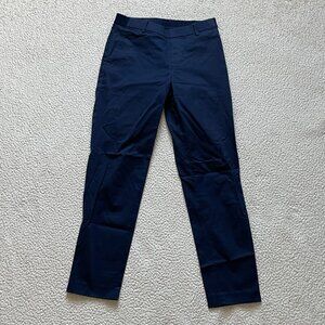 Uniqlo Navy Stretch Trousers